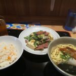 新規オープン「沖縄食堂 やんばる」で「ゴーヤーちゃんぷるー定食」を賞味