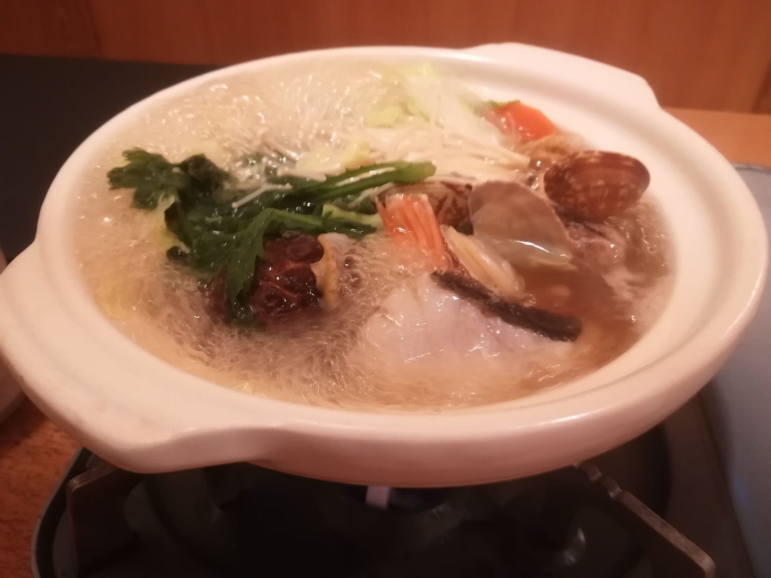 はなの舞で海鮮ちゃんこ鍋をランチに食べてみました | シャングリラ